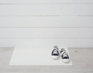Super White Solid Shag Mat by Chilewich - 3 sizes