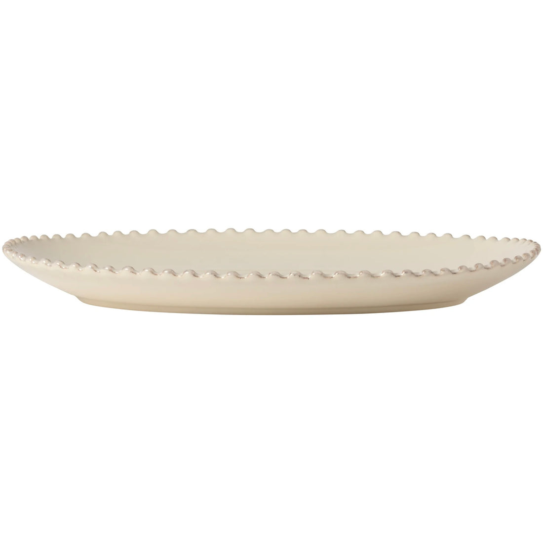 Cream Pearl Oval Platter