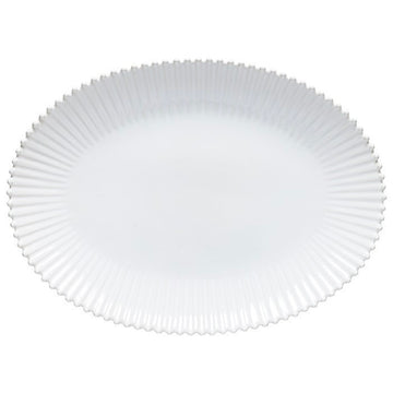 White Pearl Oval Platter