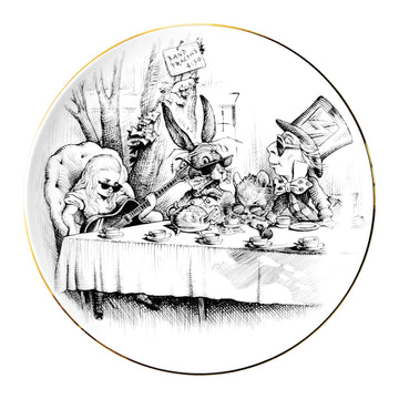 Alice in Wonderland Mad Hatter Tea Party - Biscuit Plate
