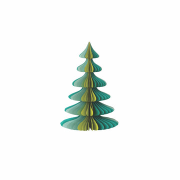 Green Folding Honeycomb Tree - Large