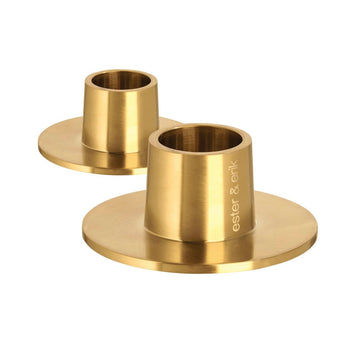 Taper Candle Holders by Ester + Erik - 6 finishes