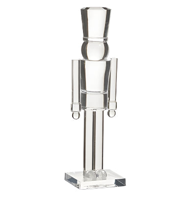 Clear Nutcracker - 2 sizes