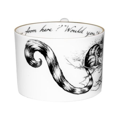 Alice in Wonderland Cheshire Cat Cup + Saucer