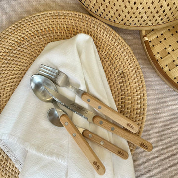 Beech Wood Bistrot Teaspoon - set of 4
