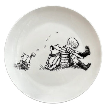 Winnie the Pooh Christopher Robin Wellies Perfect Plate