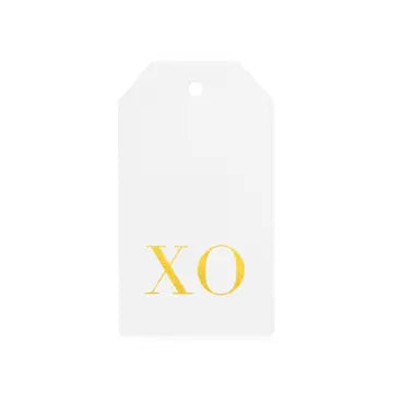 Xo Gift Tag - box of 10