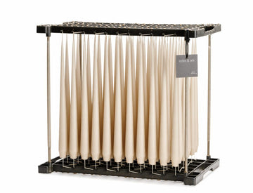 Latte Taper Candle Pair by Ester + Erik