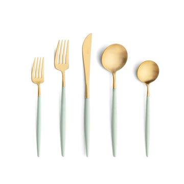Goa Celadon Gold 5 piece set by Cutipol