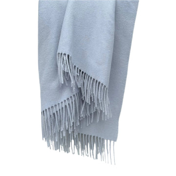🇨🇦 Mineral  Blue Baby Alpaca Throw