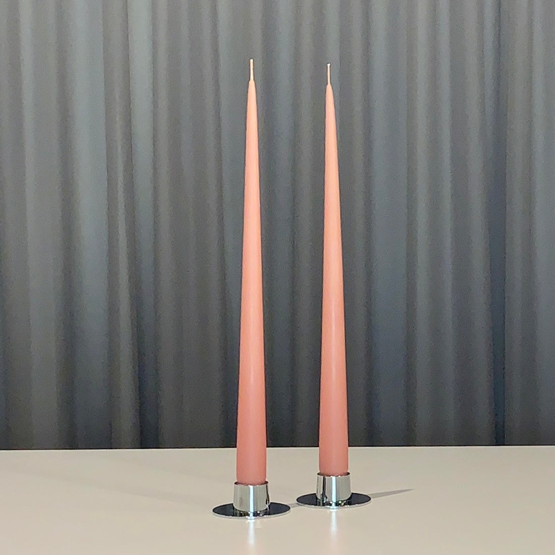 Powder Taper Candle Pair by Ester + Erik