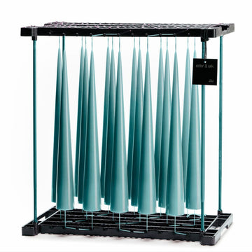 Spruce Lacquer Cone Candle by Ester + Erik