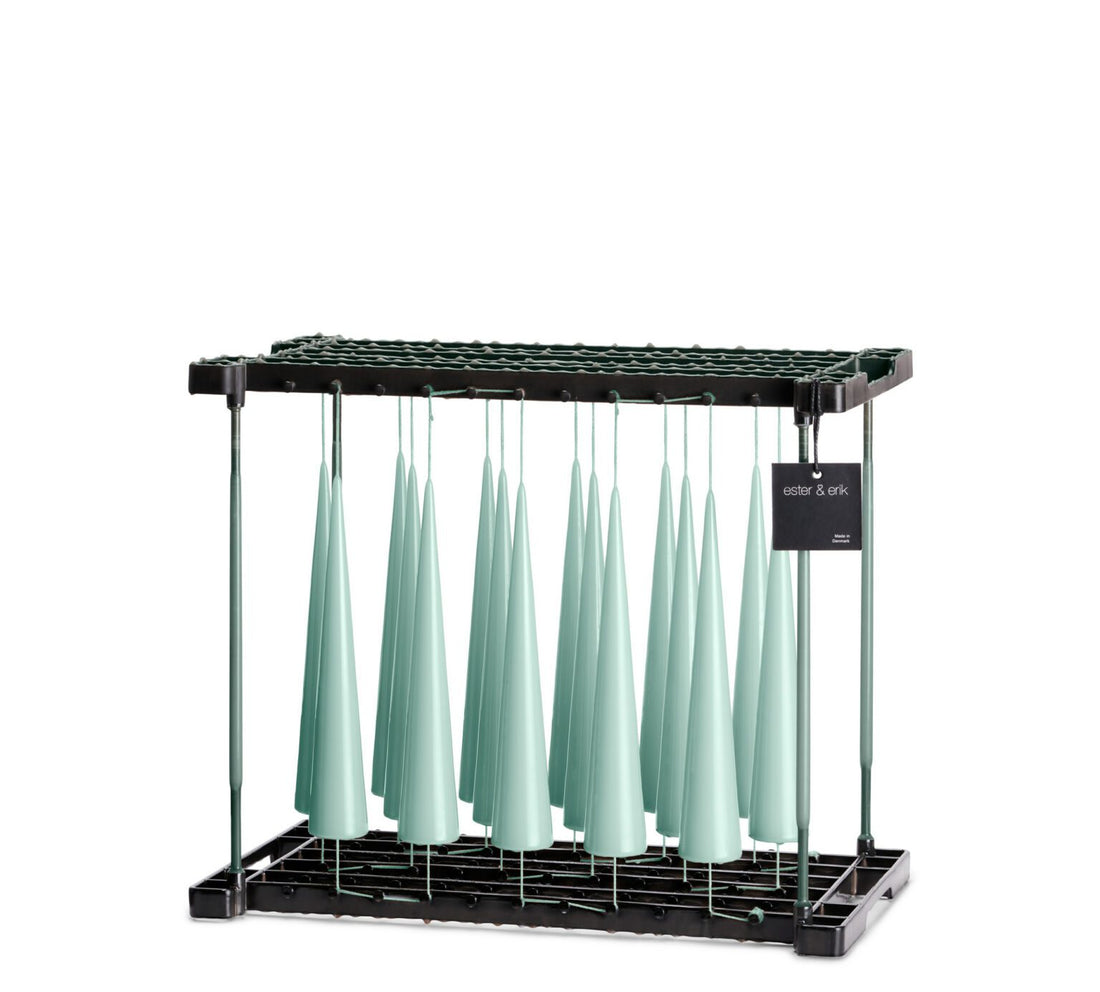 Eucalyptus Lacquer Cone Candle by Ester + Erik