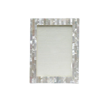 White Mother of Pearl Picture Frame