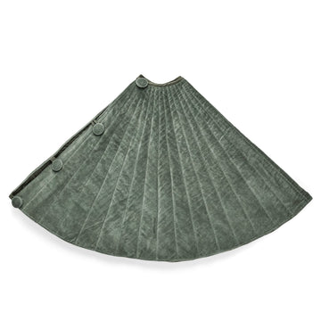 Green Velvet Christmas Tree Skirt