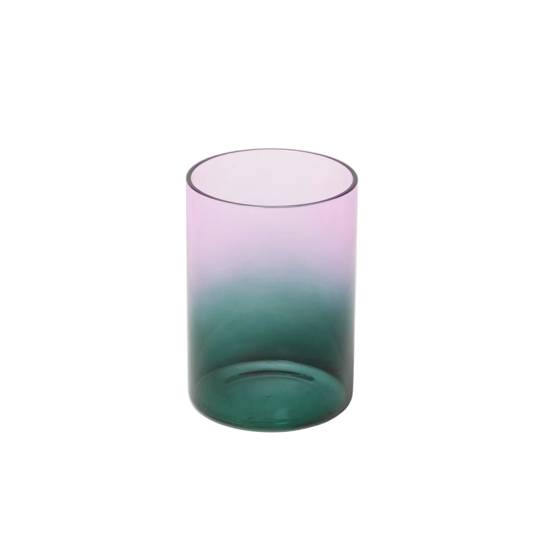 Two Tone Gradient Glass - set of 2