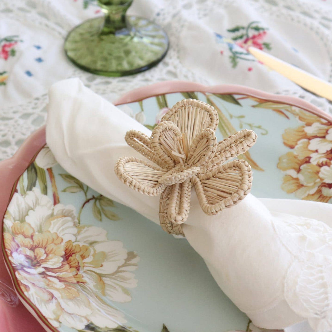 Orchid Napkin Ring - 2 colours