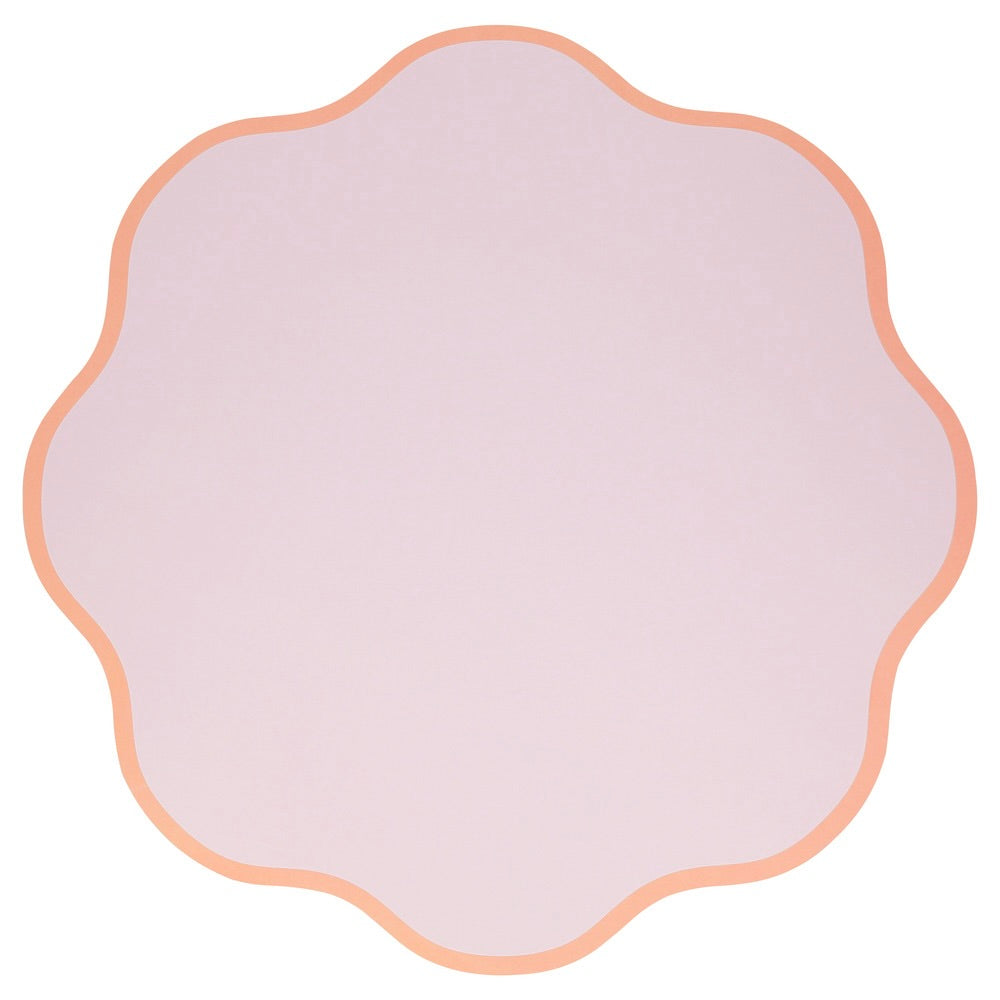 Wavy Round Paper Placemats by Meri Meri