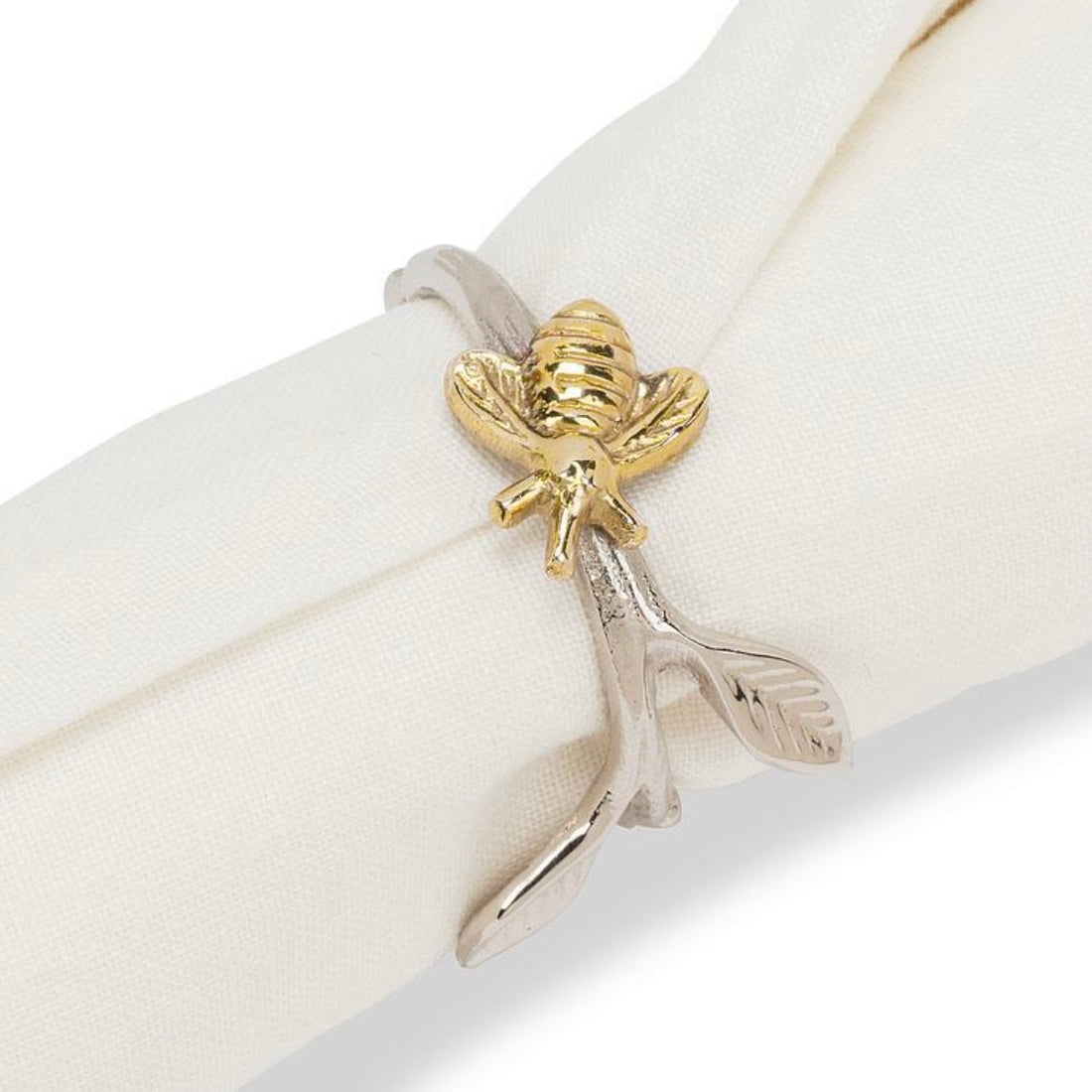 Bee on Branch Napkin Ring