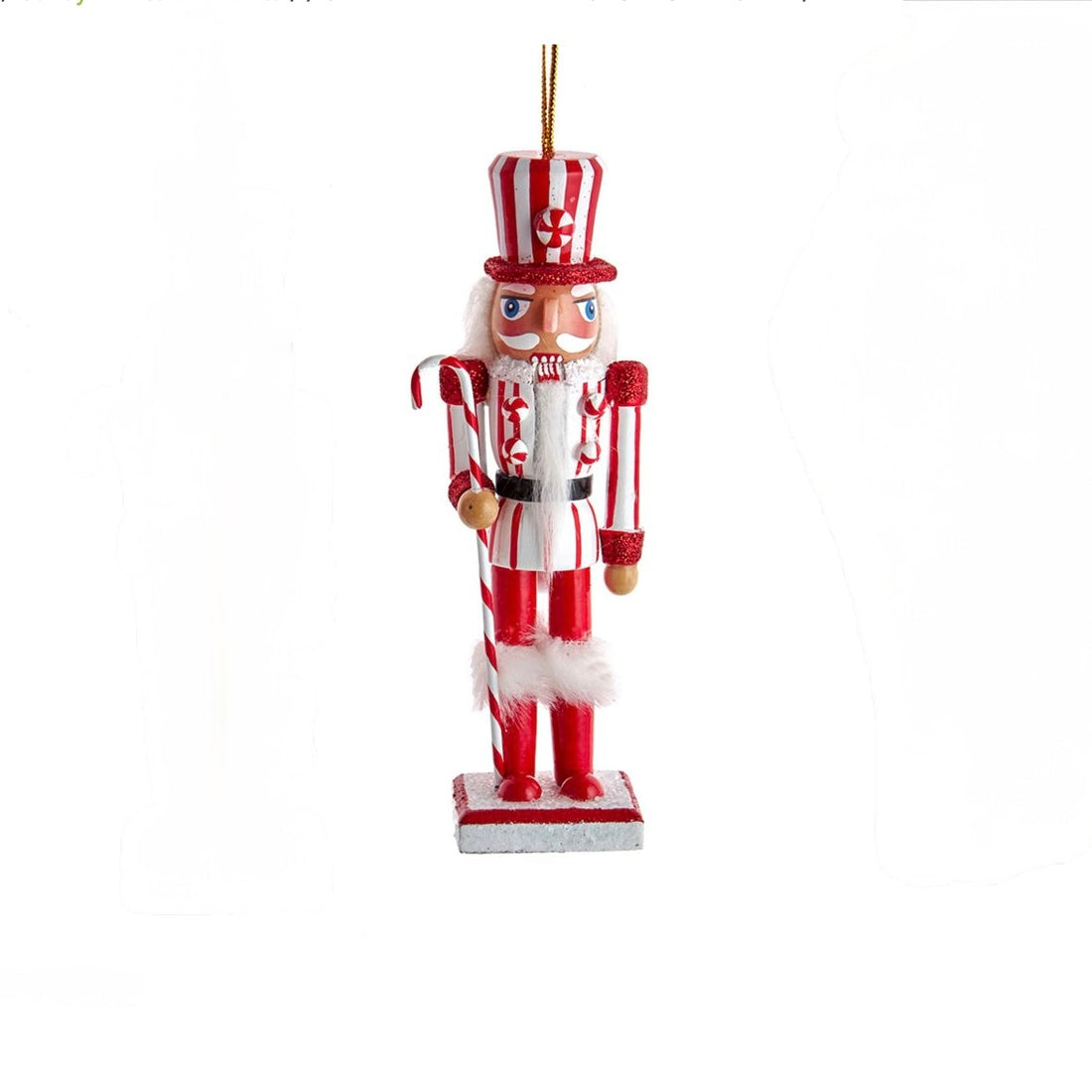Peppermint Nutcracker Ornament - Various Styles