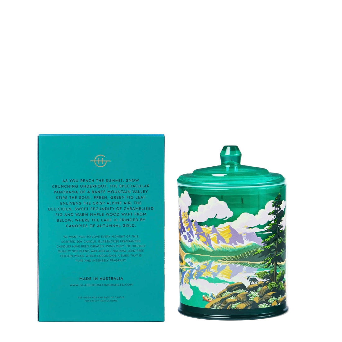 Breathtaking Banff Scented Candle by Glasshouse