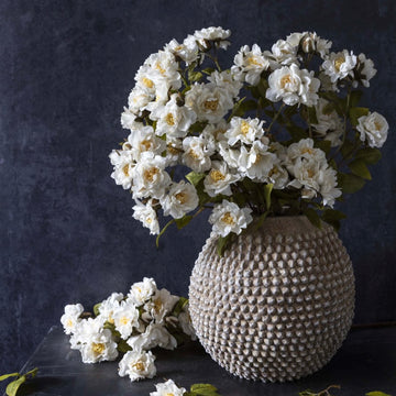 Cream Artificial Rose Spray by Abigail Ahern