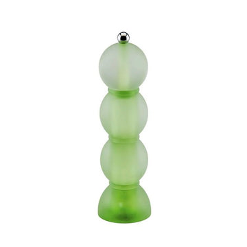 Green Frosty Bobbin Salt + Pepper Mill by Addison Ross