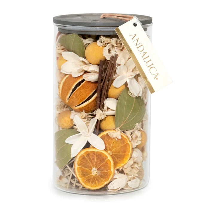 Lemon Zest & Thyme Dried Botanicals Jar