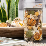 Load image into Gallery viewer, Lemon Zest &amp; Thyme Dried Botanicals Jar
