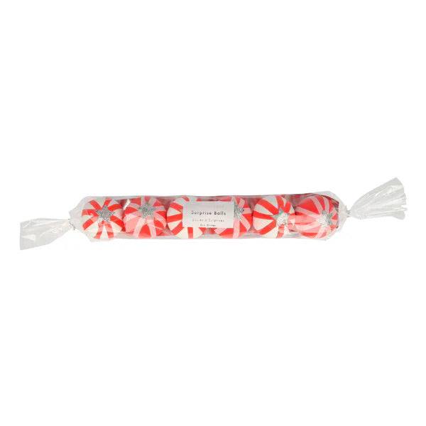 Peppermint Candy Surprise Balls by Meri Meri