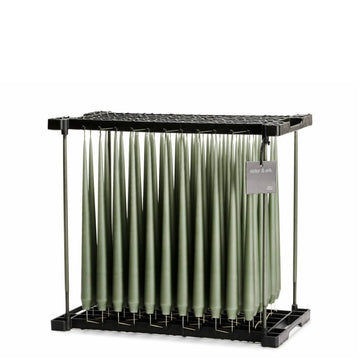 Moss Taper Candle Pair by Ester + Erik