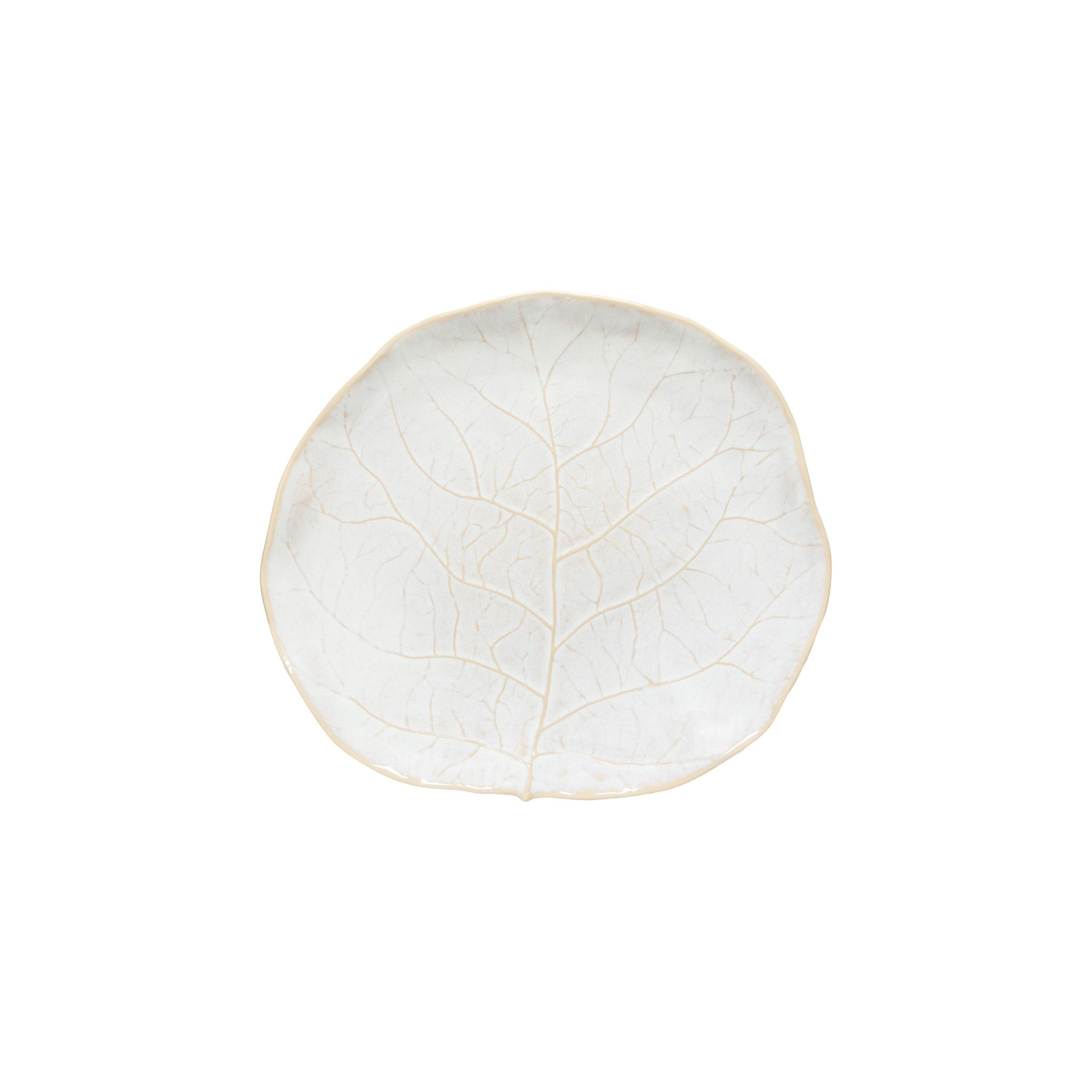 White Silvina Fennel Salad/Dessert Plate