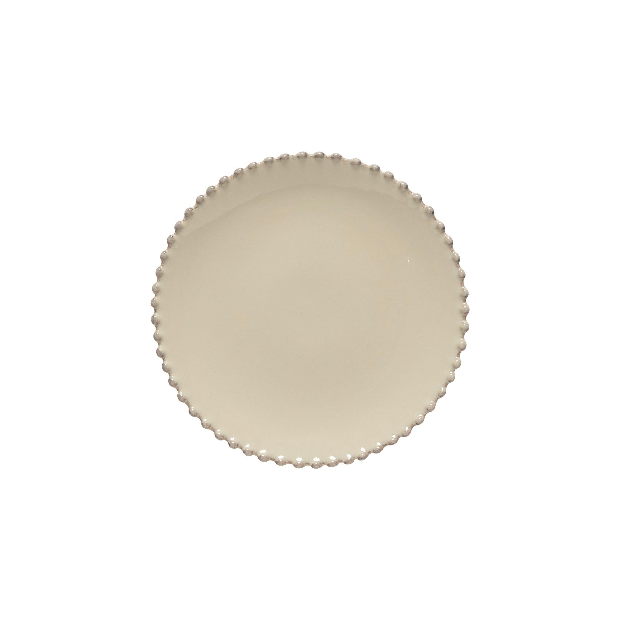 Cream Pearl Salad Plate - set of 6