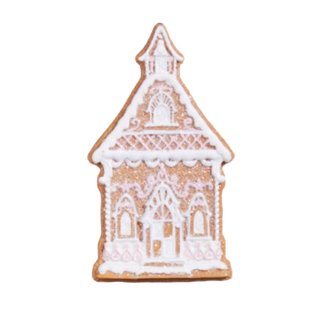 Gingerbread Church Ornament - 2 styles