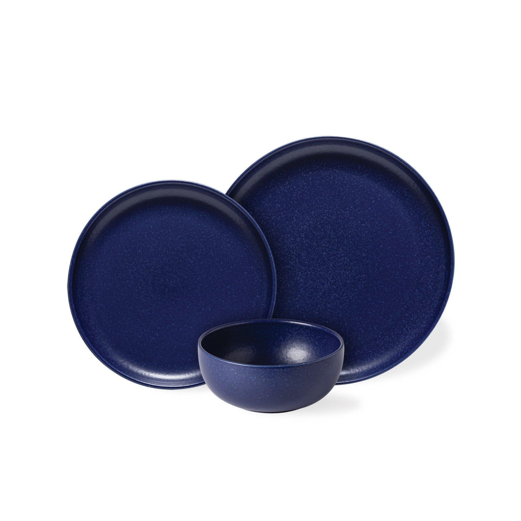 Casafina Pacifica 18 piece Dinnerware Set - Blueberry