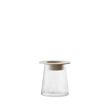 Clear Beacon Vase by LSA - Small