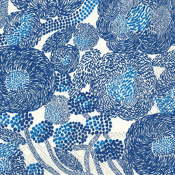 Blue Mynsteri Napkin by Marimekko - 2 sizes