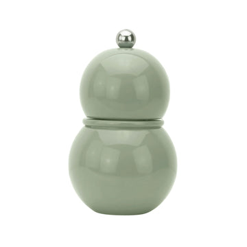 Pale Sage Lacquer Chubbie Salt + Pepper Mill by Addison Ross