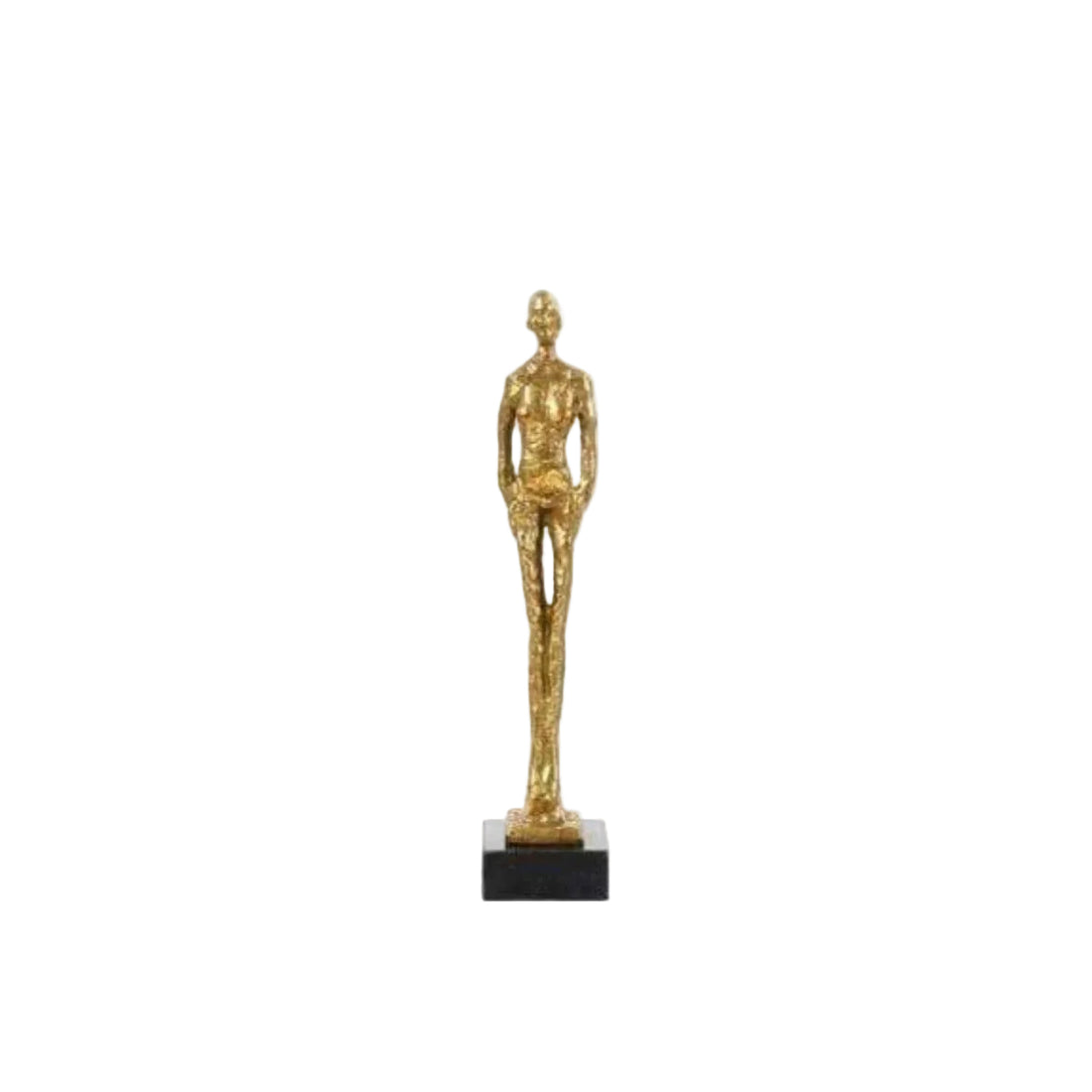 Gold Miles Statue