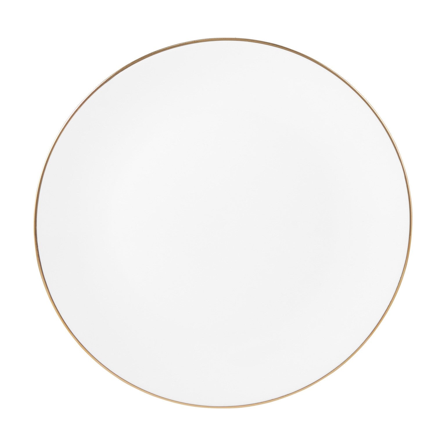 Gold Line Coupe Salad Plate - set of 4