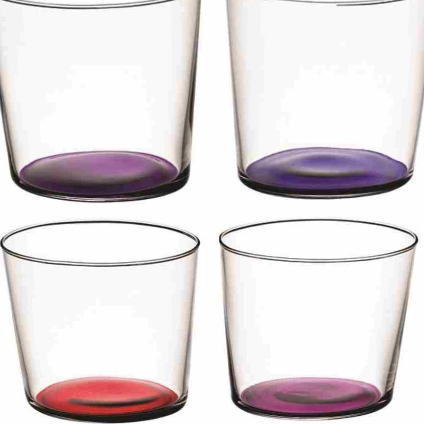 Coro Tumbler, Assorted Berry- set of 4