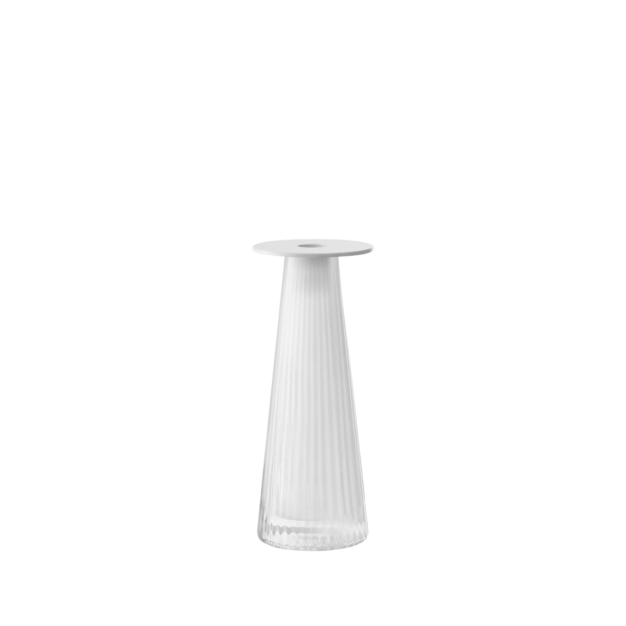 White Beacon Vase by LSA - Medium