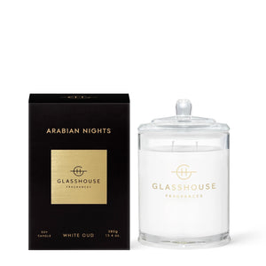 Arabian Nights Scented Candle by Glasshouse