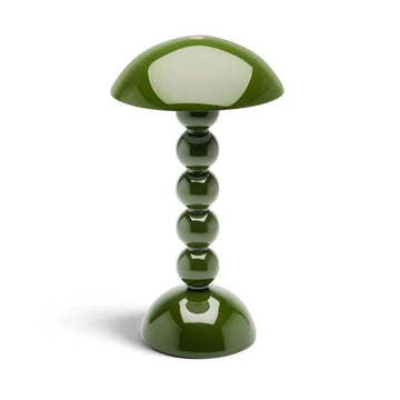 Khaki Bobbin LED Lamp by Addison Ross
