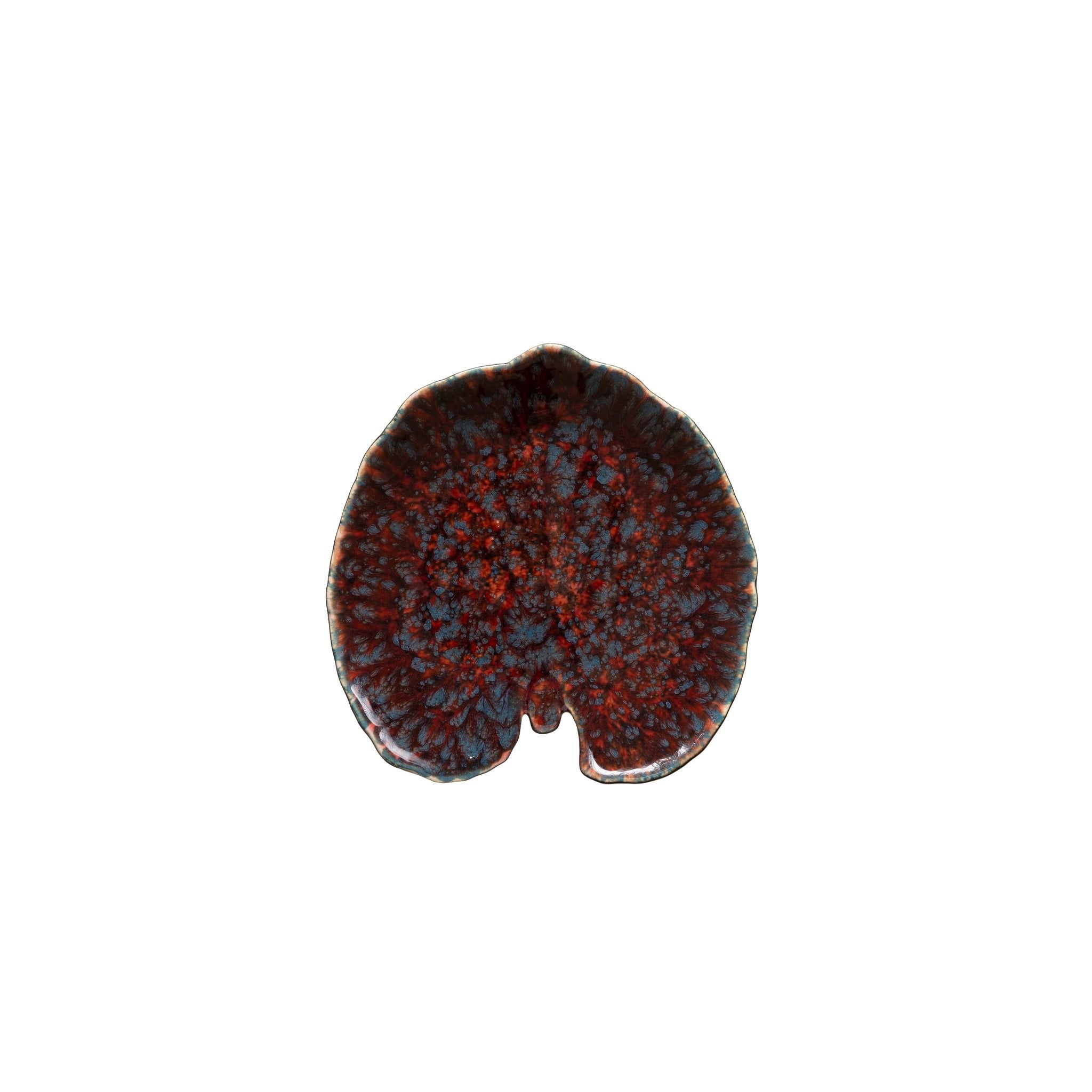 Red Riviera Vigne Alchemille Leaf Side Plate