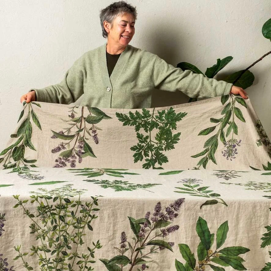 Fine Herbs Tablecloth - 2 sizes