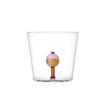 Pink + Amber  Lollipop Tumbler - by Ichendorf Milano