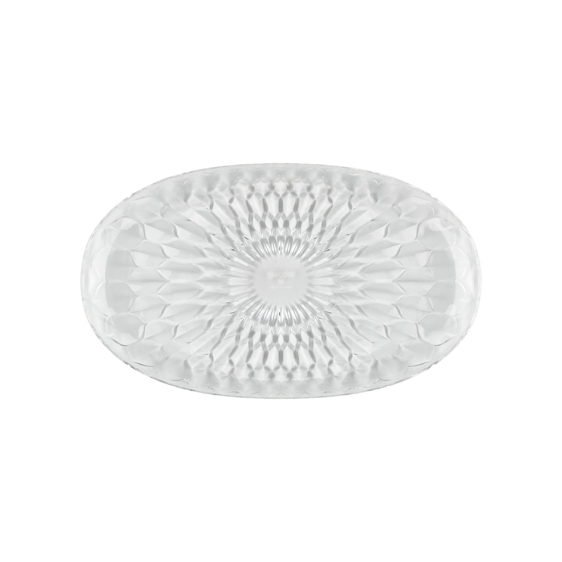 Clear Vanity Oval Tray - Large