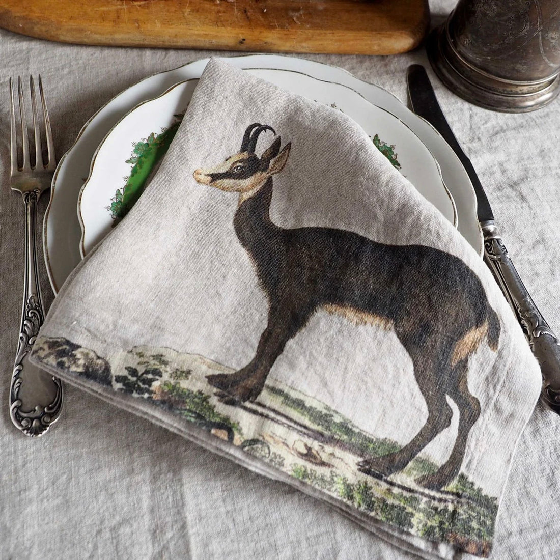 Wild Animal Napkins - set of 2 assorted styles
