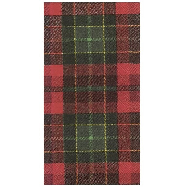 Tartan Paper Buffet Napkin / Guest Towel